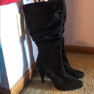 Black Heeled Boots